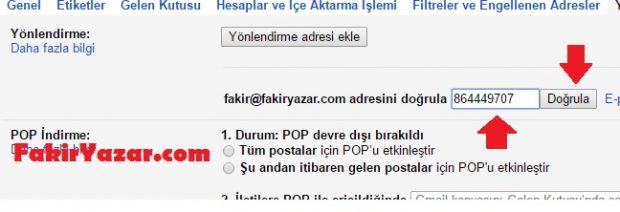 Gmail'e Gelen Maillerinizi Başka Mail Adresine Yönlendirme